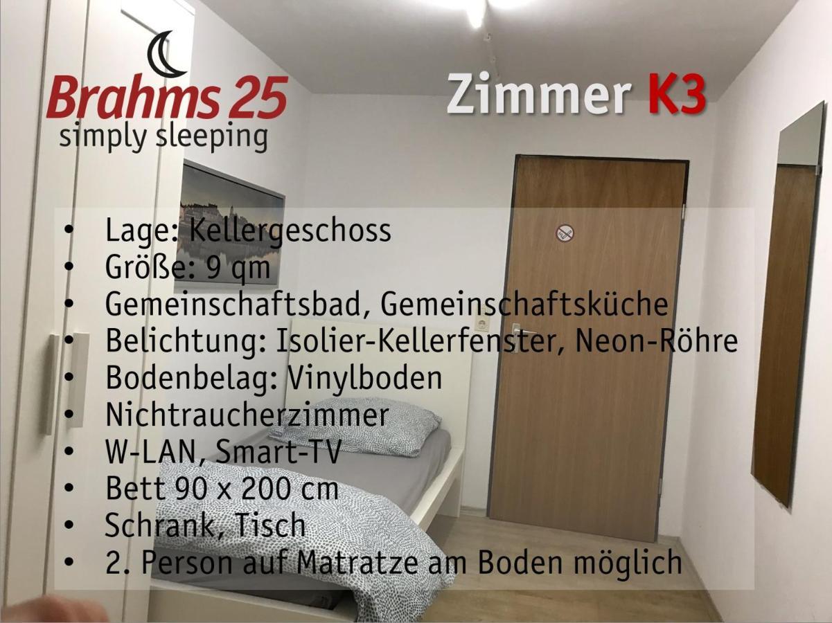Brahms 25 Appartement Regensburg Buitenkant foto