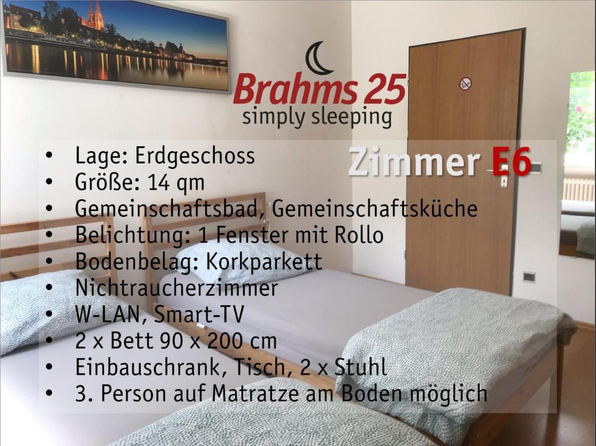 Brahms 25 Appartement Regensburg Buitenkant foto